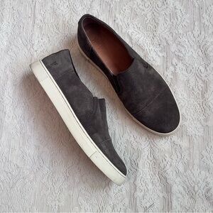 Frye Gemma suede slip on sneaker